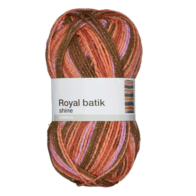 Royal batik shine Fil Ã  tricoter - Jaune