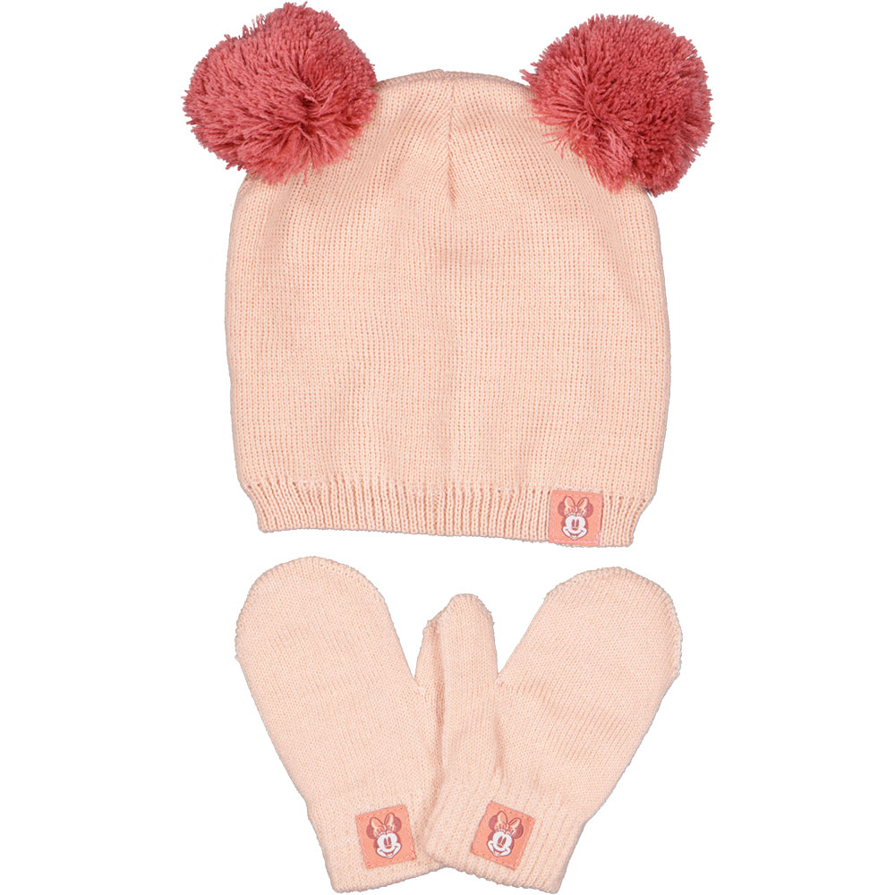 Ãcharpe, bonnet et gants - Rose