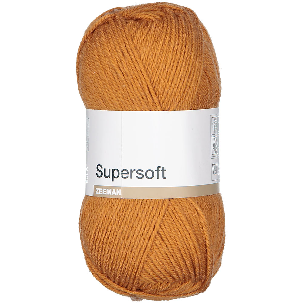 Super soft Fil Ã  tricoter - Orange