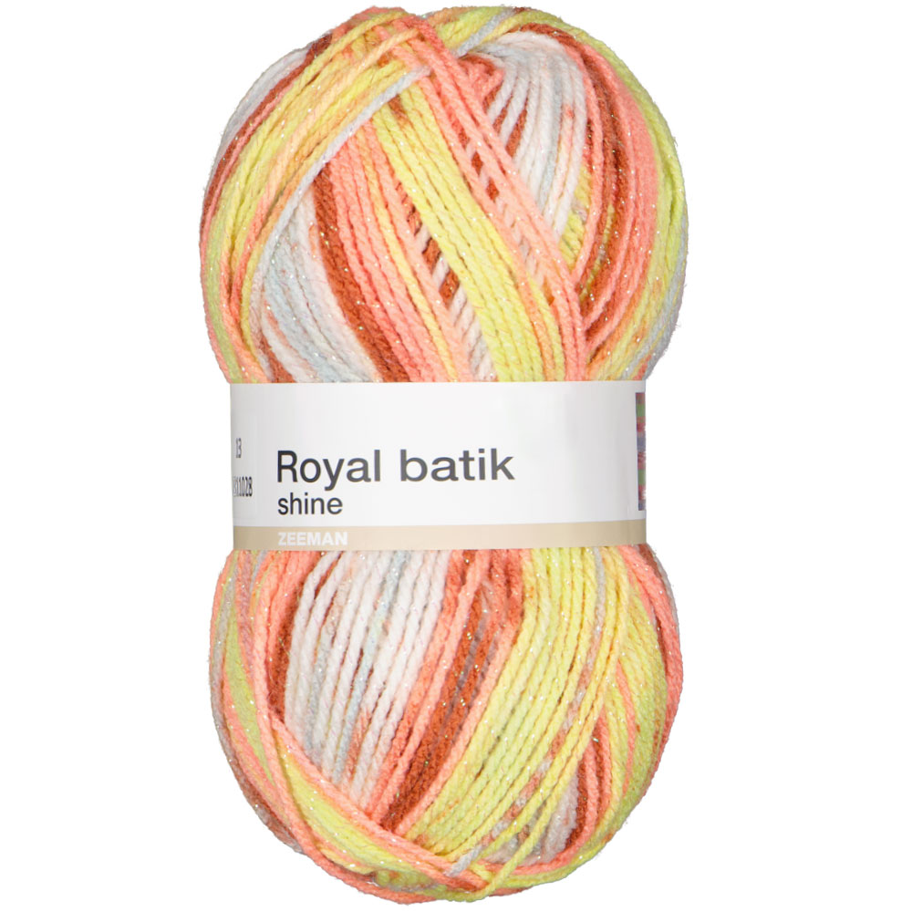 Royal batik shine Fil Ã  tricoter - Jaune