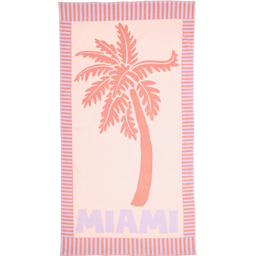 Serviette de plage - Violet