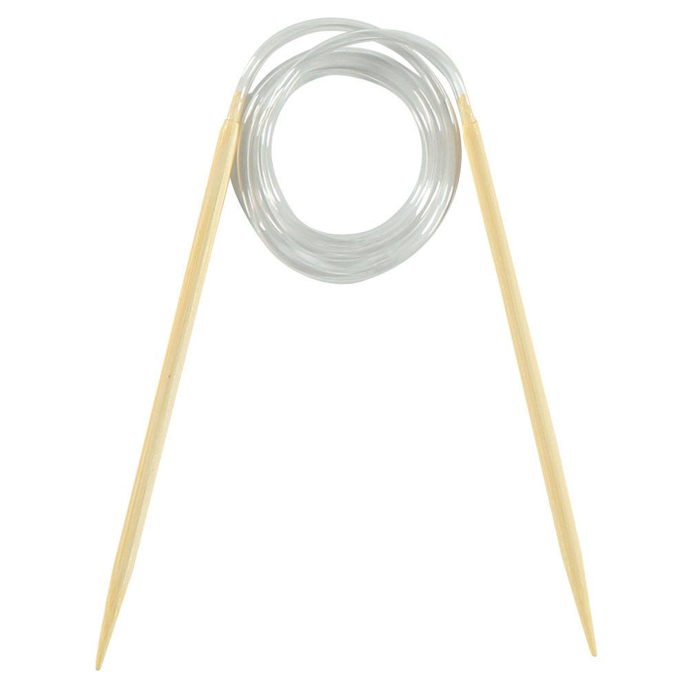 Aiguilles Ã  tricoter en rond - Blanc