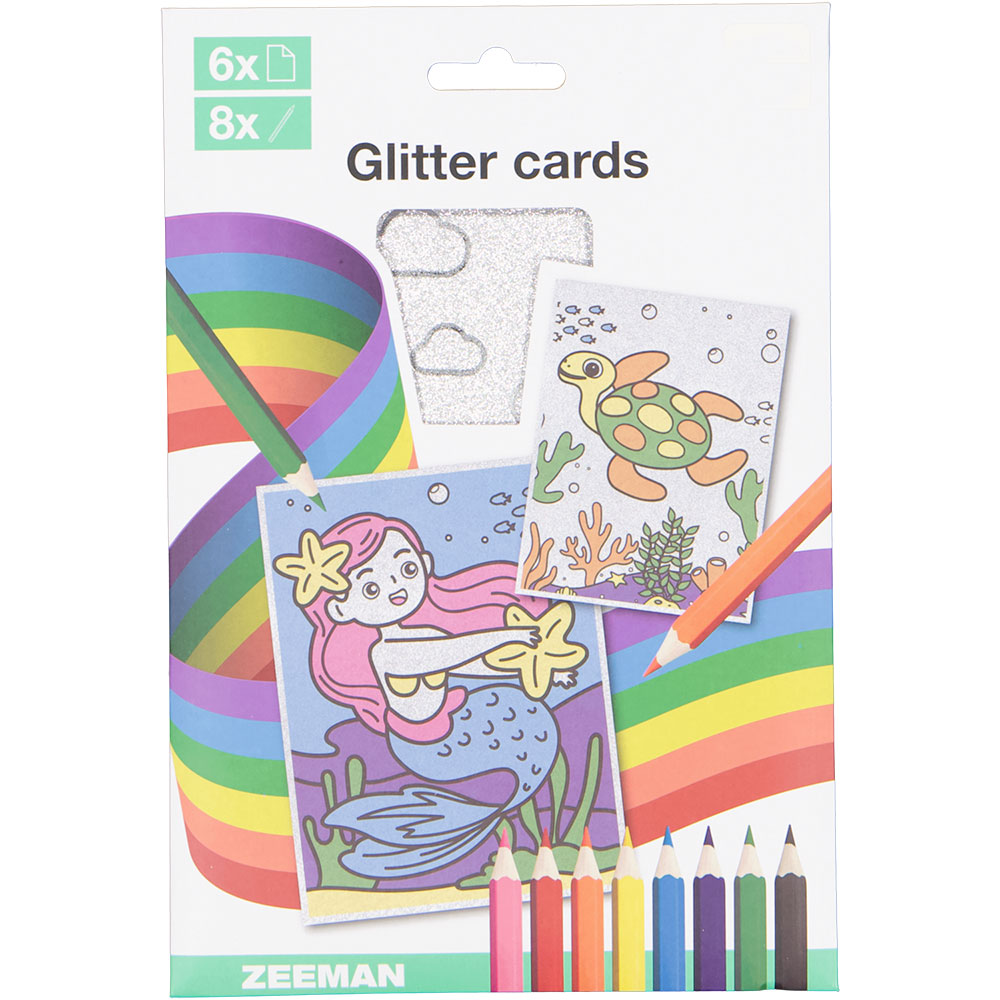 Carte Ã  gratter magique - Multicolore