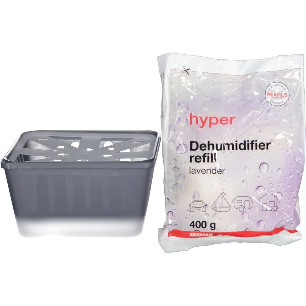 Absorbeur dâhumiditÃ© avec recharge - Violet