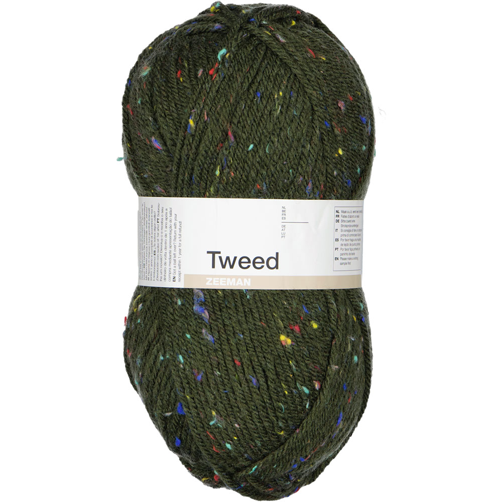 Tweed Fil Ã  tricoter - Vert