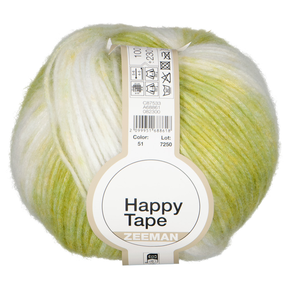 Happy tape Fil Ã  tricoter - Vert