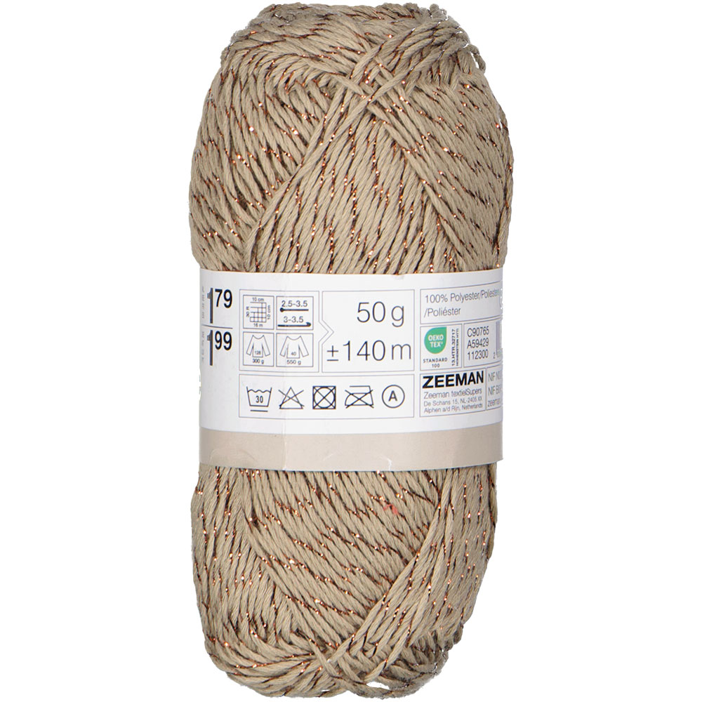 Amy Fil à crocheter - Beige