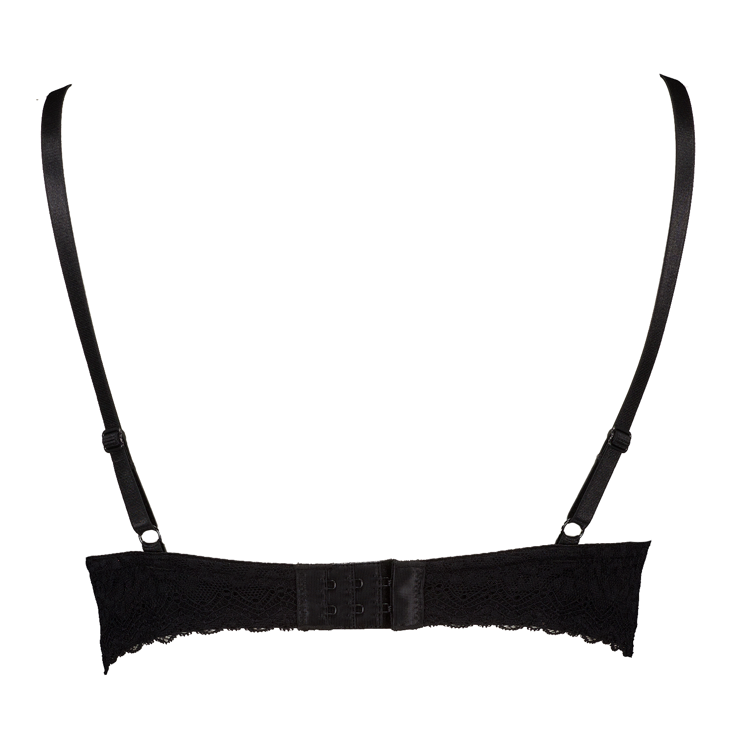 Demi Soutien-gorge push-up - Noir