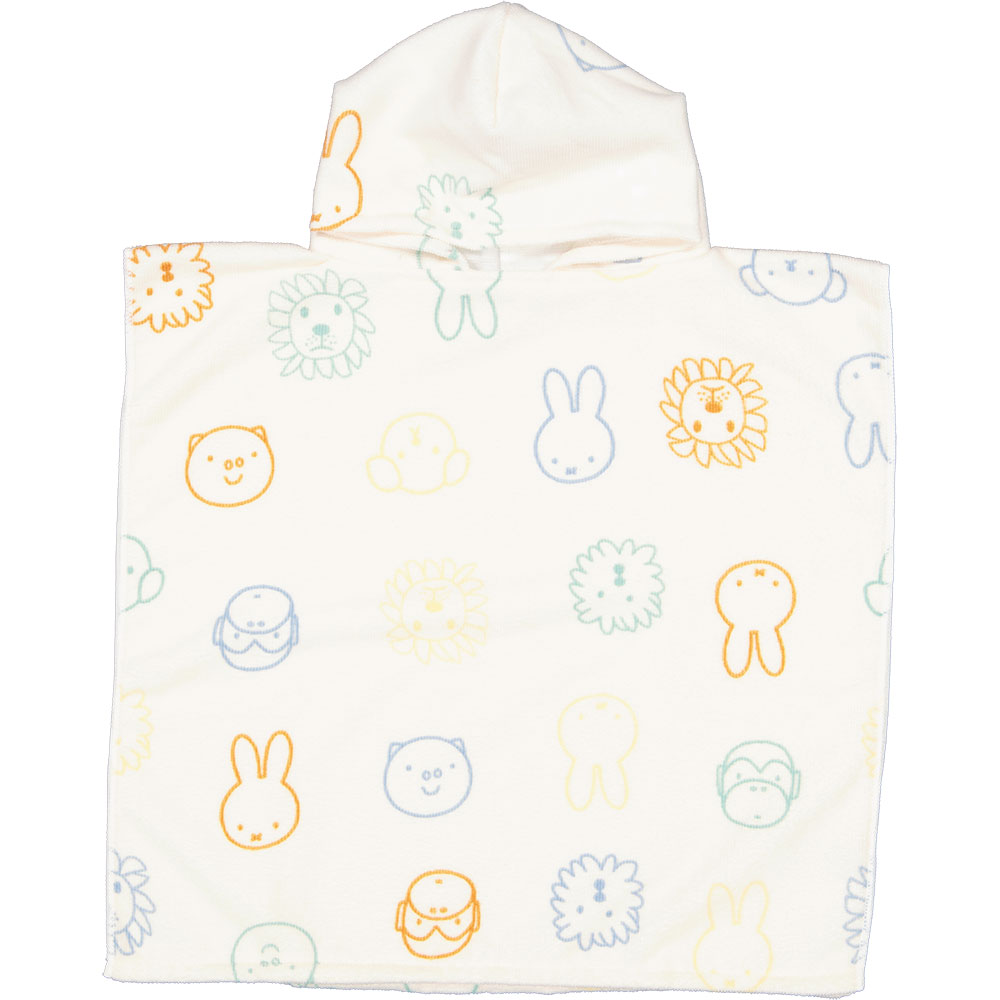 Poncho de bain - Blanc
