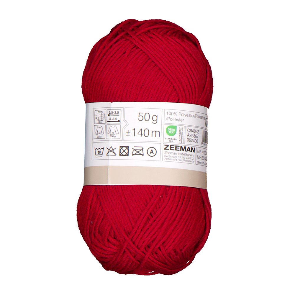 Amy Fil à crocheter - Rouge