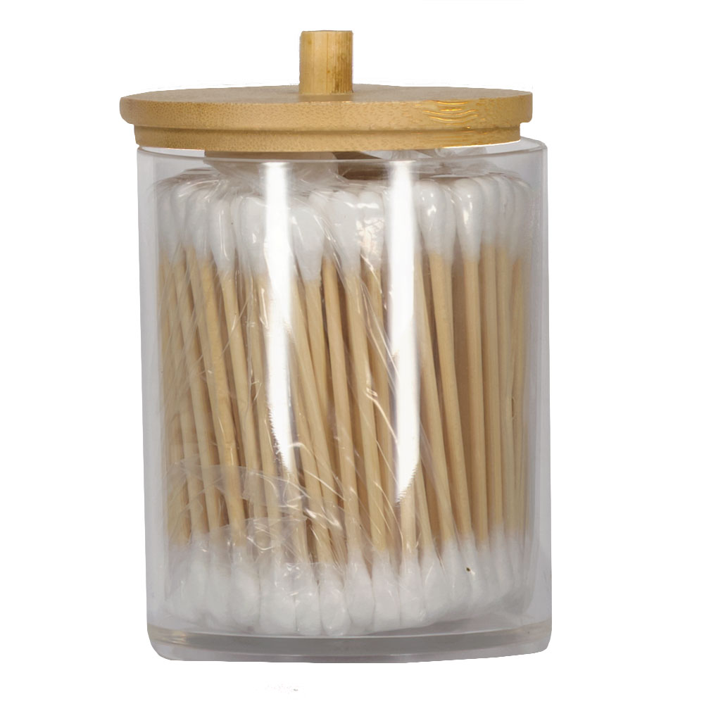 BoÃ®te de rangement pour cotons-tiges - Blanc