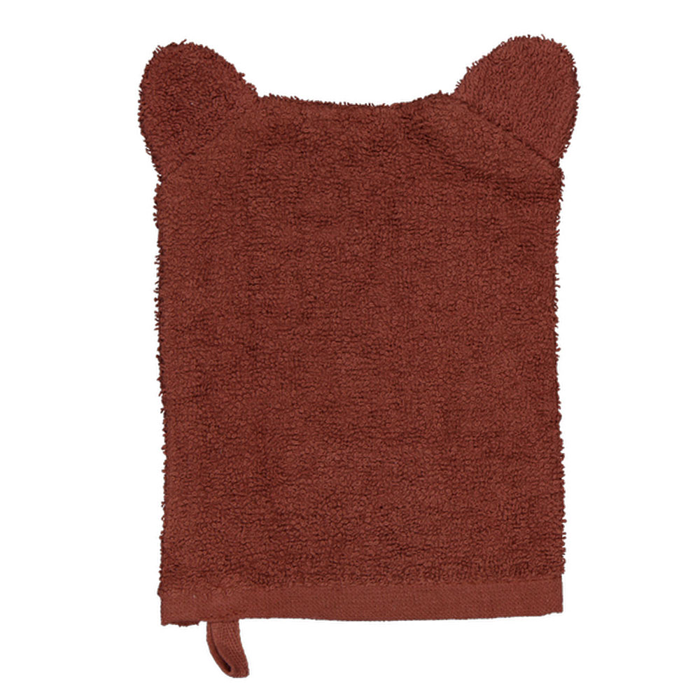 Gant de toilette - Marron