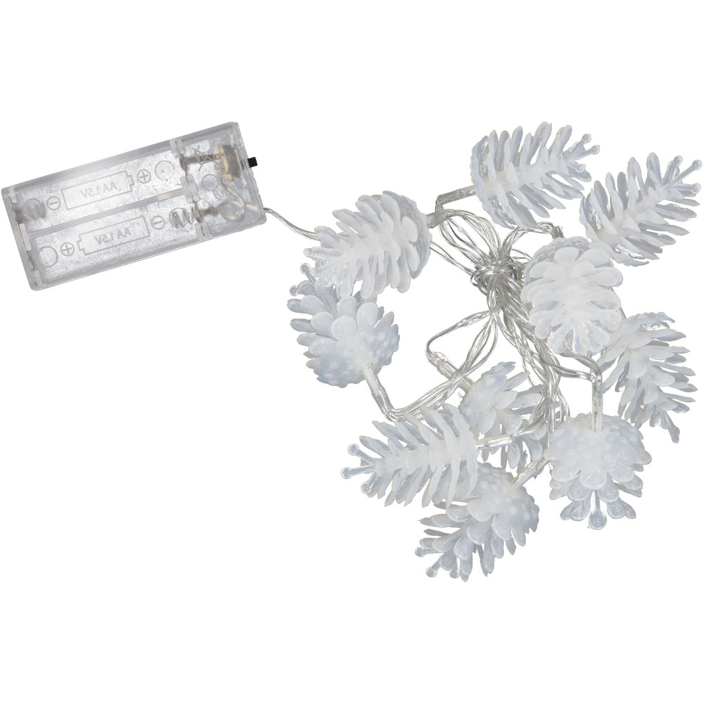 Guirlande lumineuse grappe  - Blanc