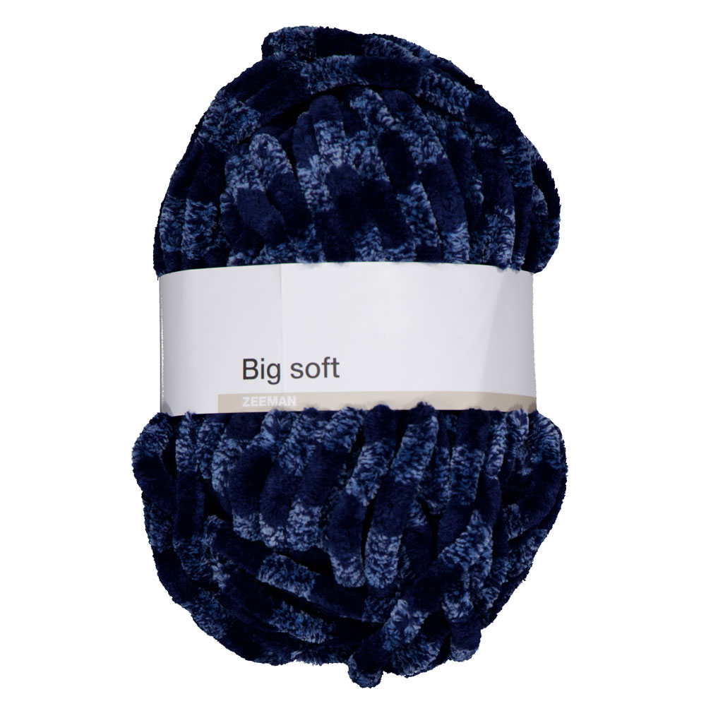 Big soft Fil Ã  tricoter - Bleu