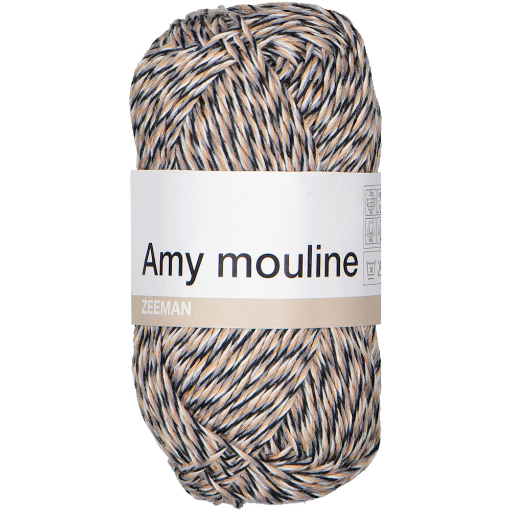 Amy mouline Fil Ã  crocheter - Gris