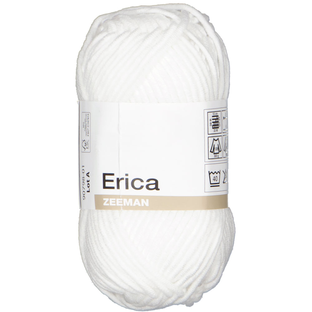 Erica Fil Ã  tricoter - Blanc