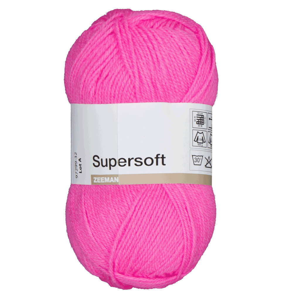 Super soft Fil Ã  tricoter - Rose