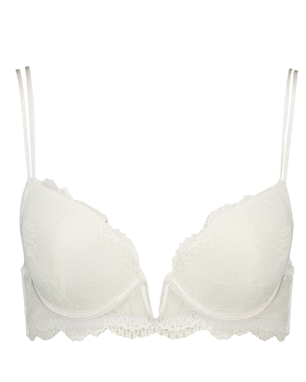 Cheeky plunge Soutien-gorge paddï¿½ - Blanc