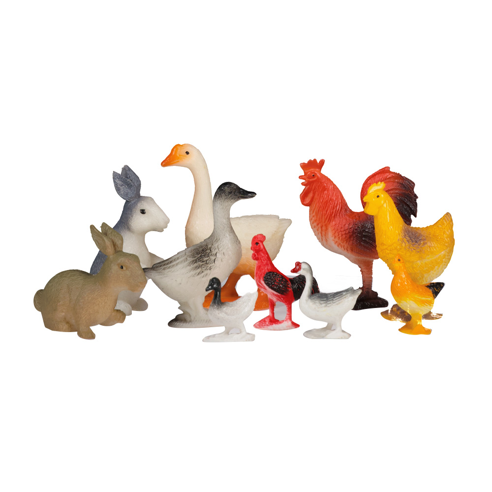 Animaux jouets - Blanc