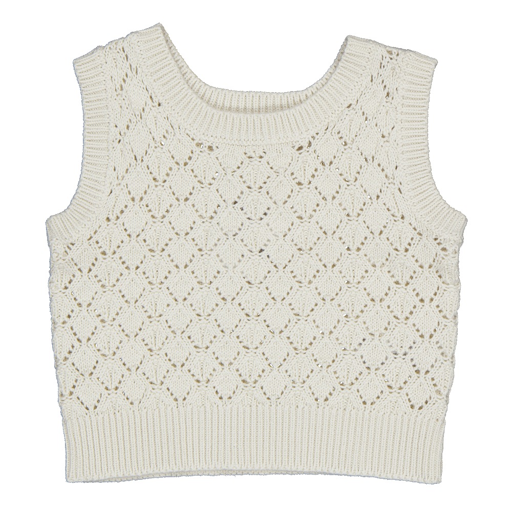 Pull sans manches - Beige