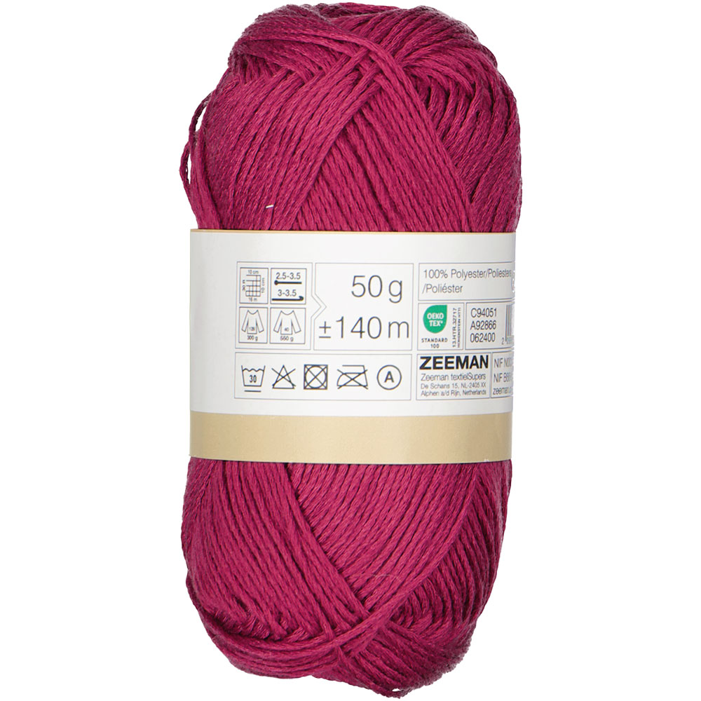 Amy Fil à crocheter - Rouge