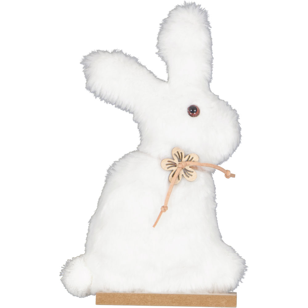 DÃ©coration de PÃ¢ques lapin - Blanc