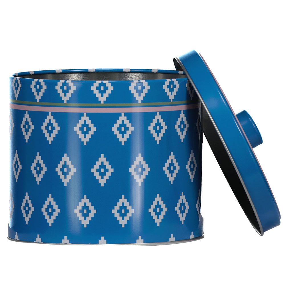 BoÃ®te en mÃ©tal - Bleu