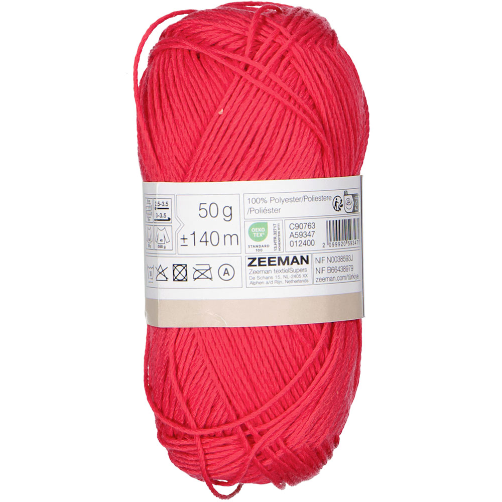 Amy Fil à crocheter - Rouge
