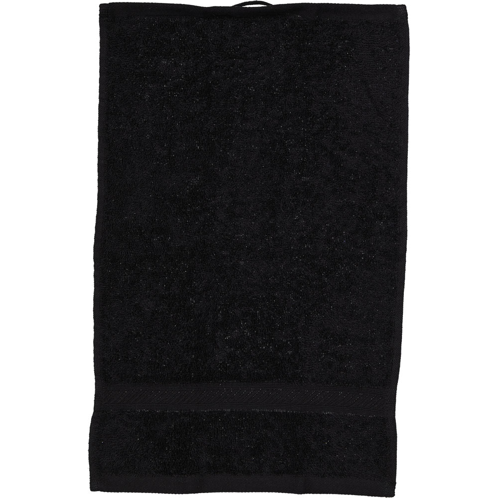 Serviette dâinvitÃ© - Noir