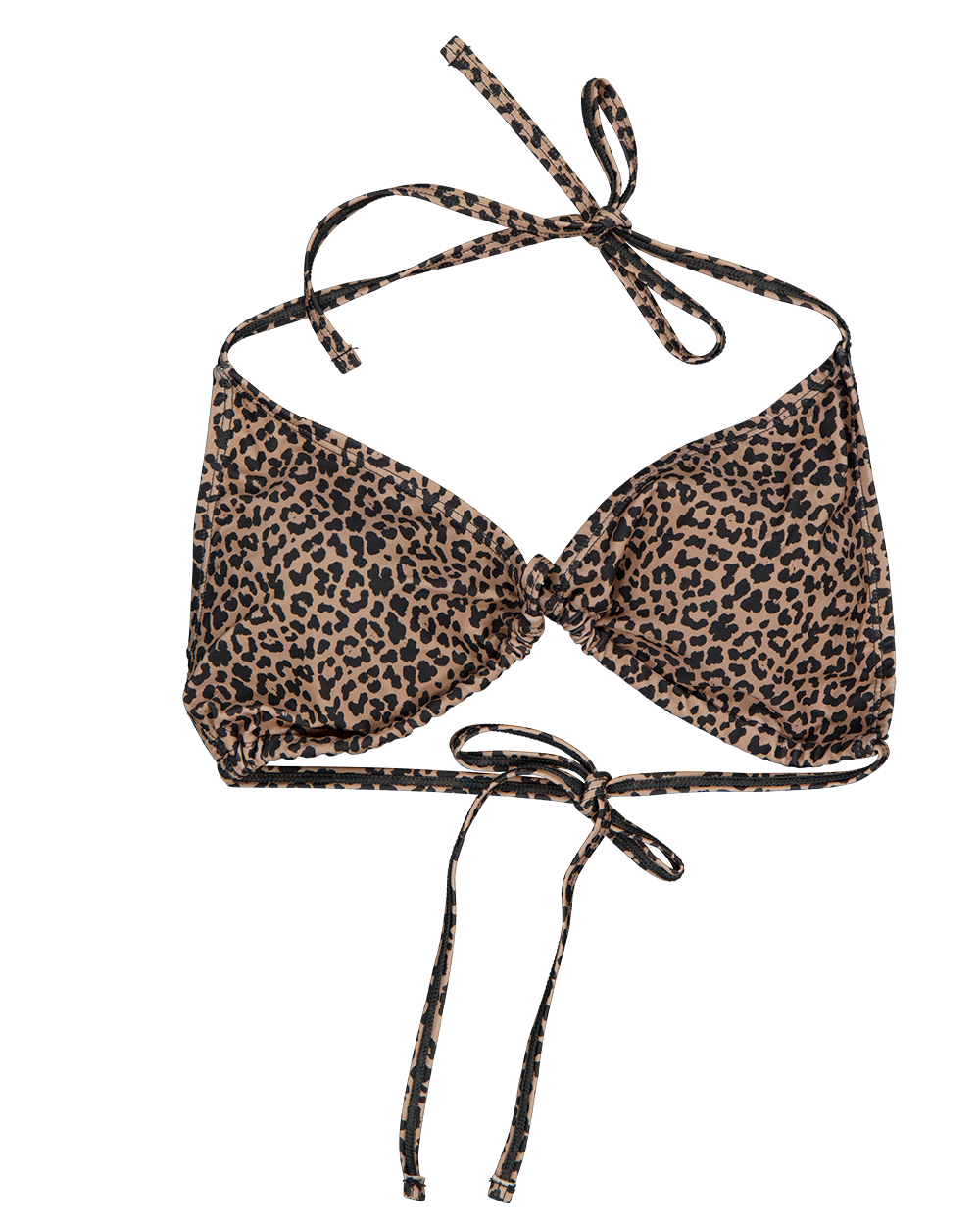 Haut de bikini - Marron