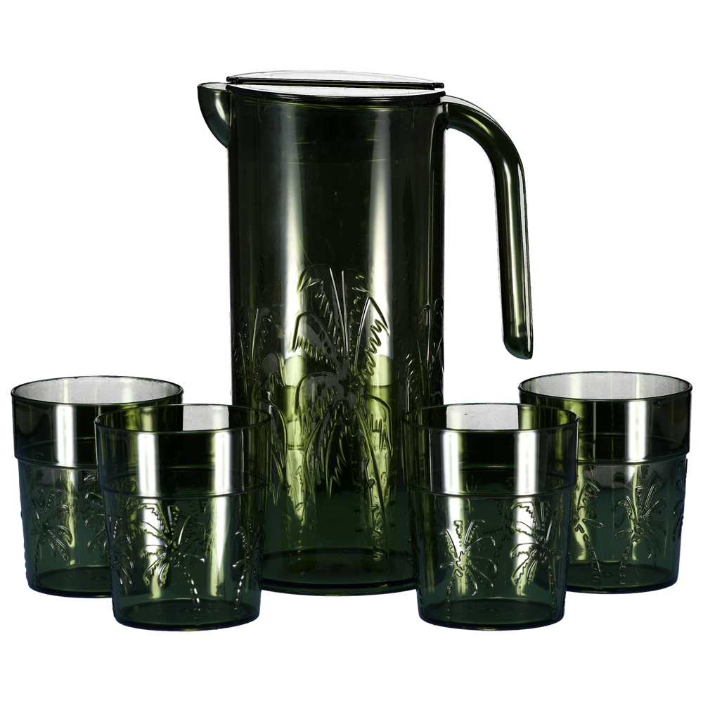 Lot de verres - Vert