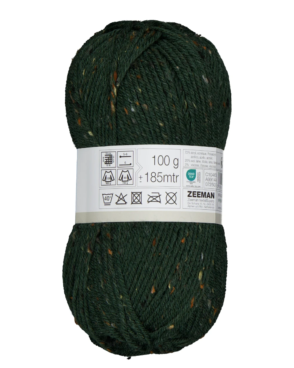 Tweed Fil à tricoter - Vert