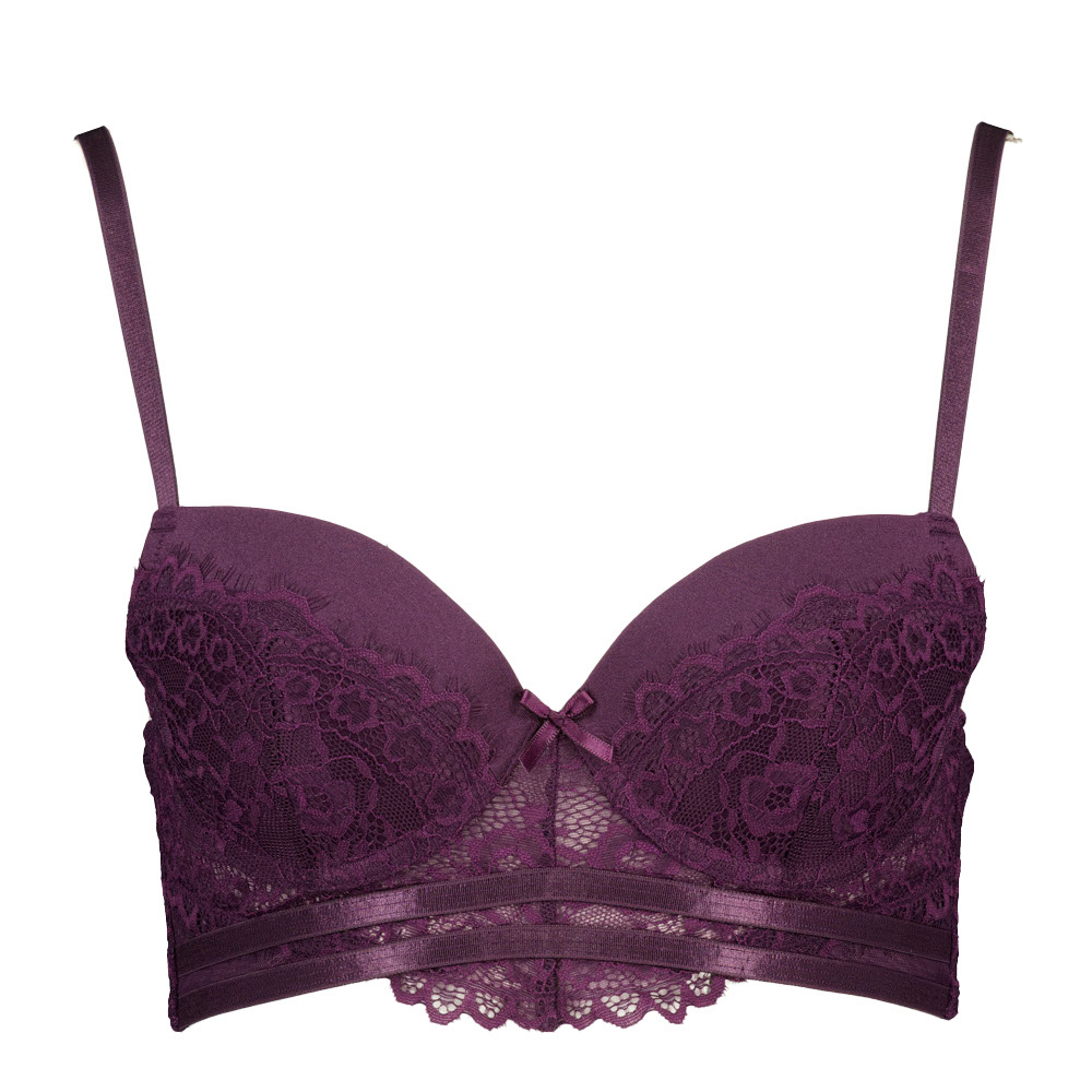 Demi Soutien-gorge paddï¿½ - Violet