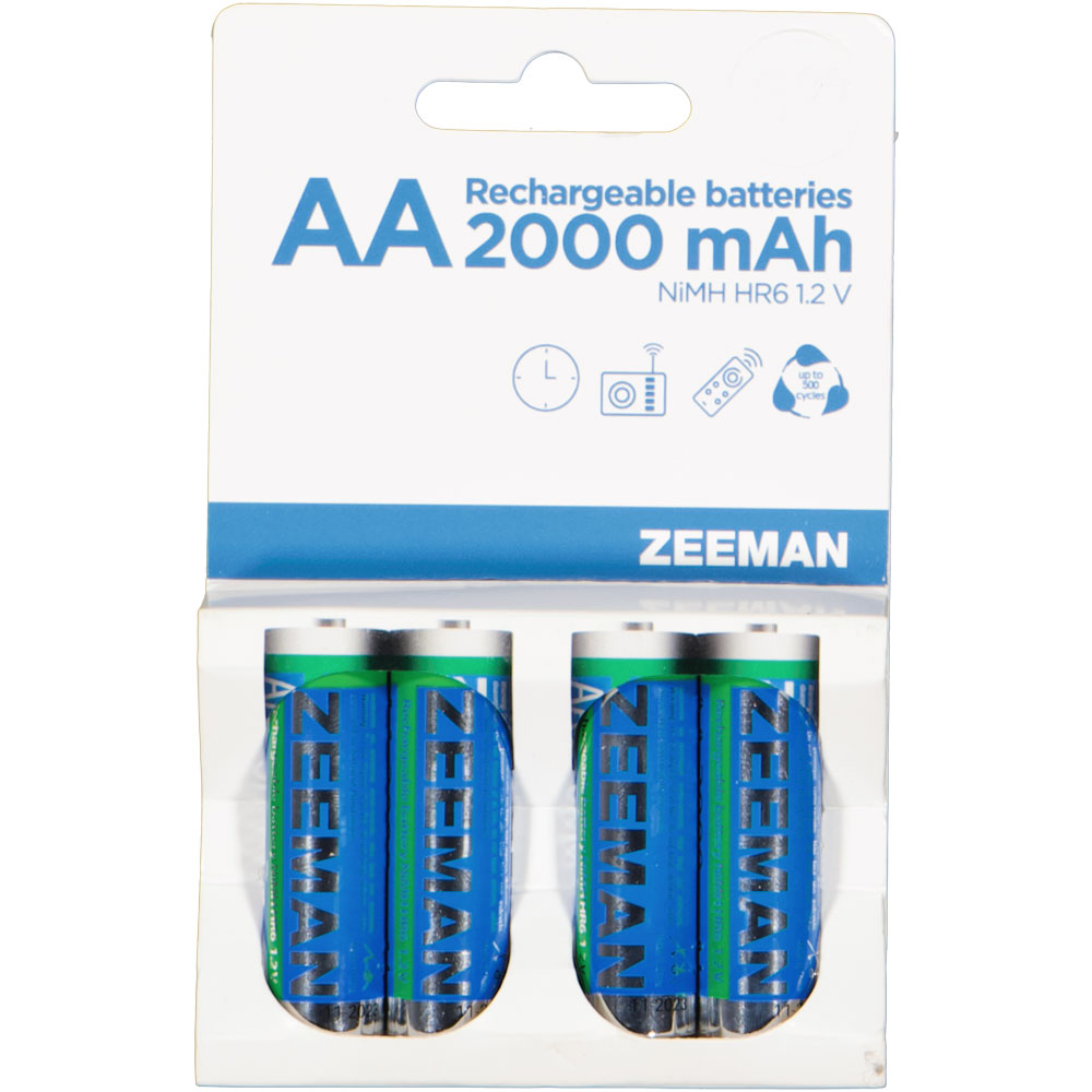 Piles rechargeables - Bleu