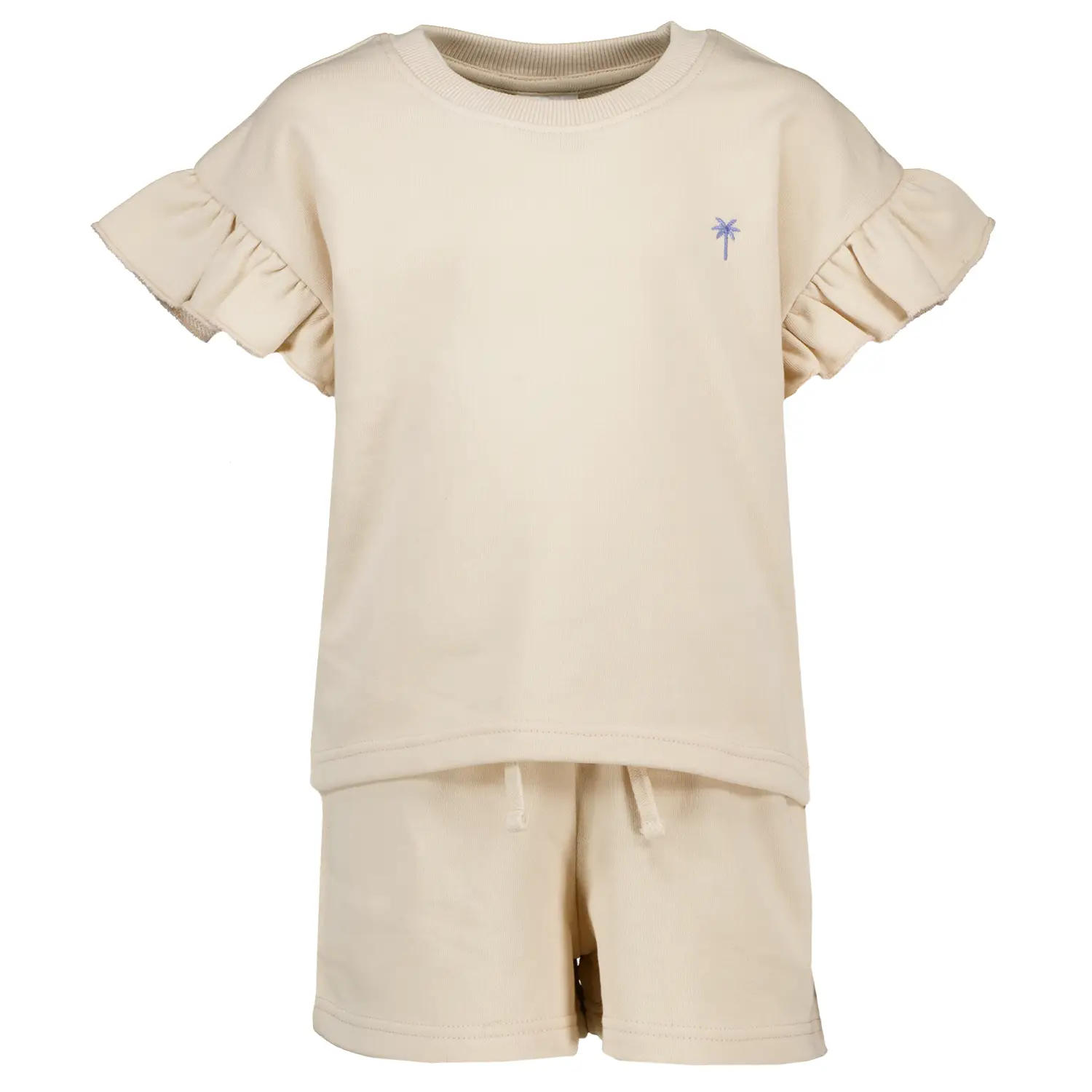 Ensemble haut et short - Beige